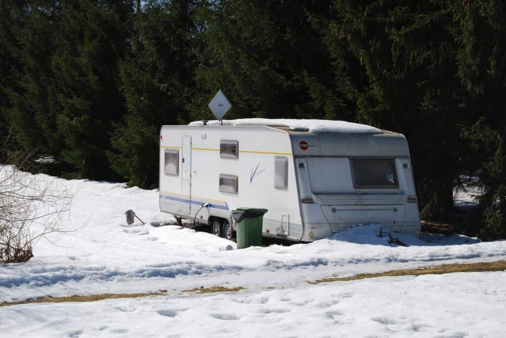 Winter in an RV is possible with the right precautions. 