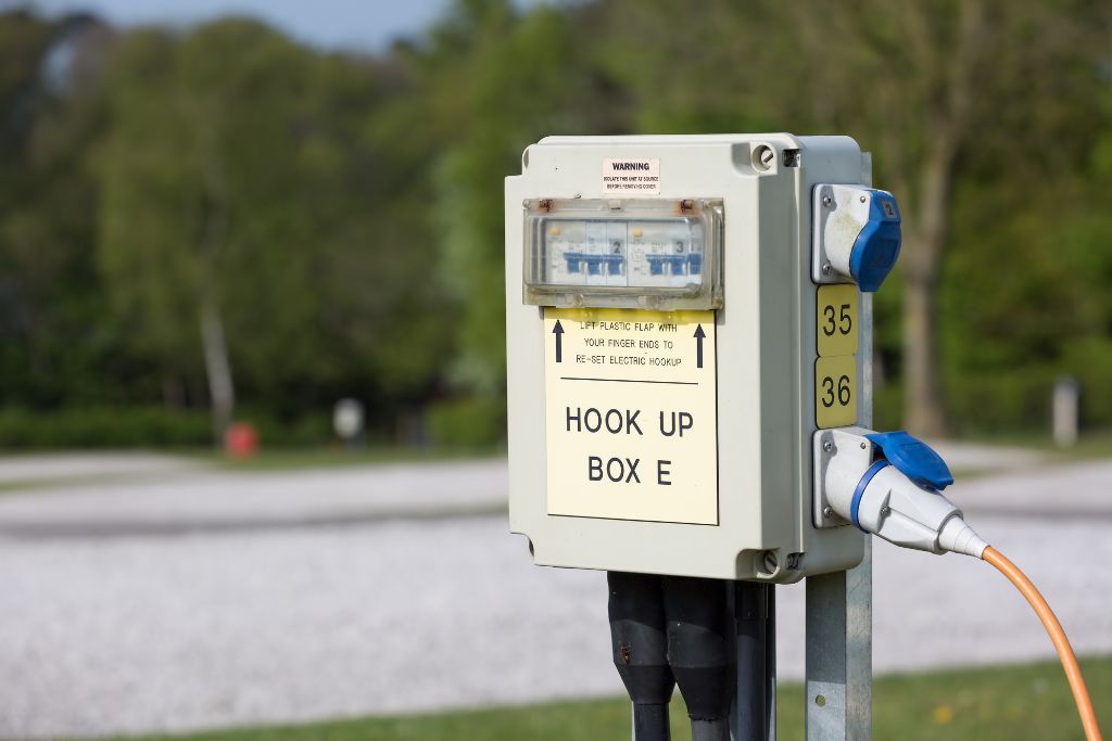 RV utility box.